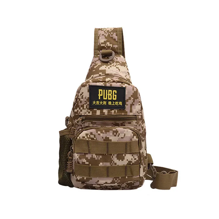 Новая военная тактическая нагрудная сумка, открытый Камуфляжный нагрудный рюкзак, водонепроницаемый, для альпинизма, охоты, туризма, кемпинга, Диагональная Сумка Molle - Цвет: Digital