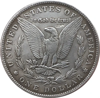 1893-S Хобо Никель сша Морган долларовая Монета КОПИЯ