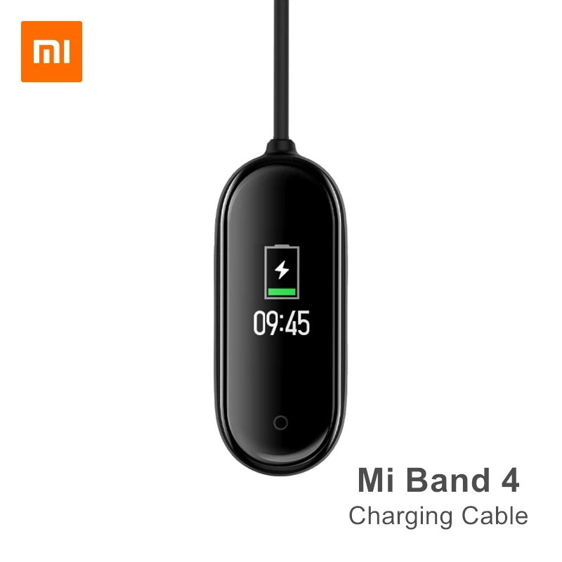 Xiaomi Mi Band 3 4 ремешок и зарядный кабель для Xiaomi Mi band 3 4 NFC смарт-браслет - Цвет: Mi Band 4 Charger
