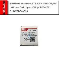 6 шт. SIM7500E SIMCOM многополосный LTE 100% новый и оригинальный LGA Тип CAT1 до 10 Мбит/с fdd-lte B1/B3/B7/B8/B20