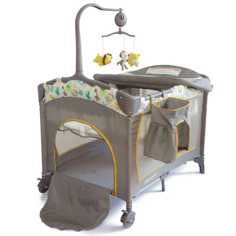 Mamakids boon складной светильник, весовая детская кровать/Детская кроватка/удобная переноска/Складная игровая площадка/люлька для новорожденного ребенка