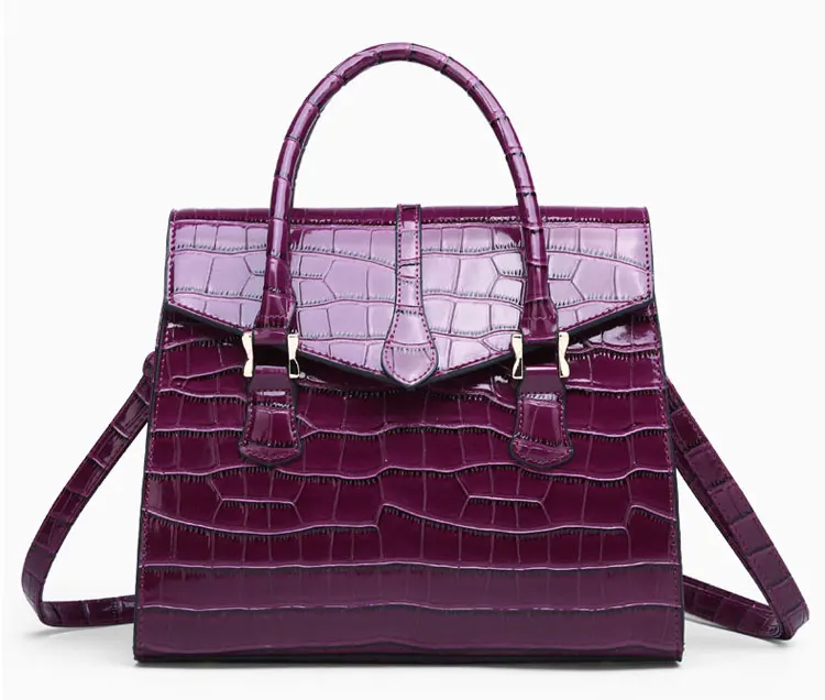 女士手提包_新款女包经典百搭鳄鱼纹女士手提包欧美时尚单肩---阿里巴巴_48