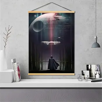 

Movie Wars Posters Wall Art Painting Canvas Art Picture Printed Gifts Artist Home Decor Solid Wood Scrolls Living Room Wall