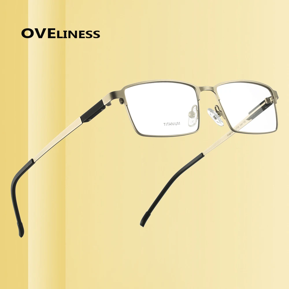 

male eye glasses frame Women Men Optical Computer glass Myopia Prescription glasses 2020 full Metal eyeglasses Square eyewear