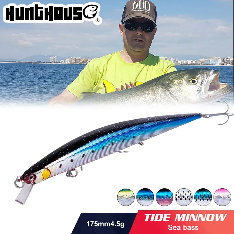 Hunthouse рыболовная приманка тонкие облегающие наживка воблер твердая 175 мм 24 5 г