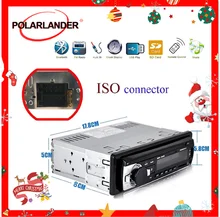 1 DIN Car Radio Car audio FM Bluetooth MP3 Audio Player Bluetooth cellphone Handfree USB/SD Car Stereo Radio In Dash Aux Input