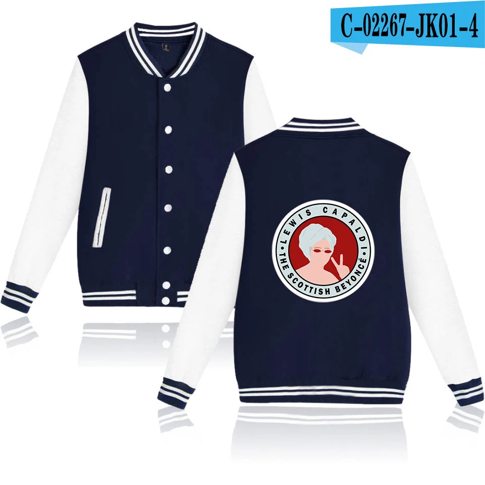 Lewisapaldi бейсбольная форма мужская одежда Harajuku Slim fit хлопковая модная бейсбольная куртка кэжуал - Цвет: navy blue