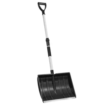 

MOVTOTOP Large Snow Shovel Scraper Anti-Freeze Ice Scraper Snow Remover Tool with Adjustable Handle