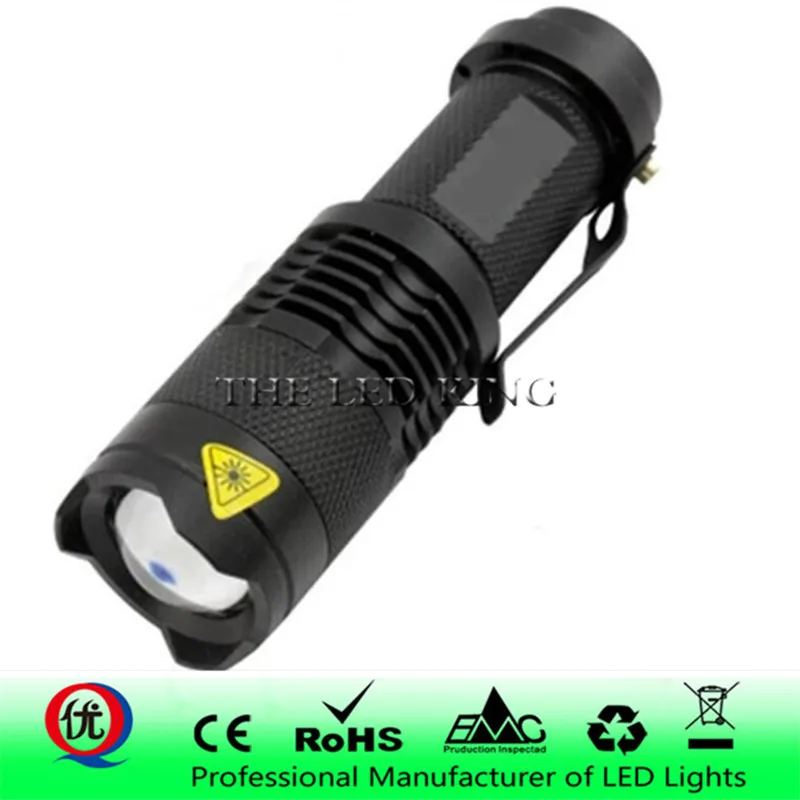 

Lights & Lighting CREE XM-L L2 T6 Q5 14500 LED Flashlight Torch tactical light Aluminum Waterproof Zoomable lantern