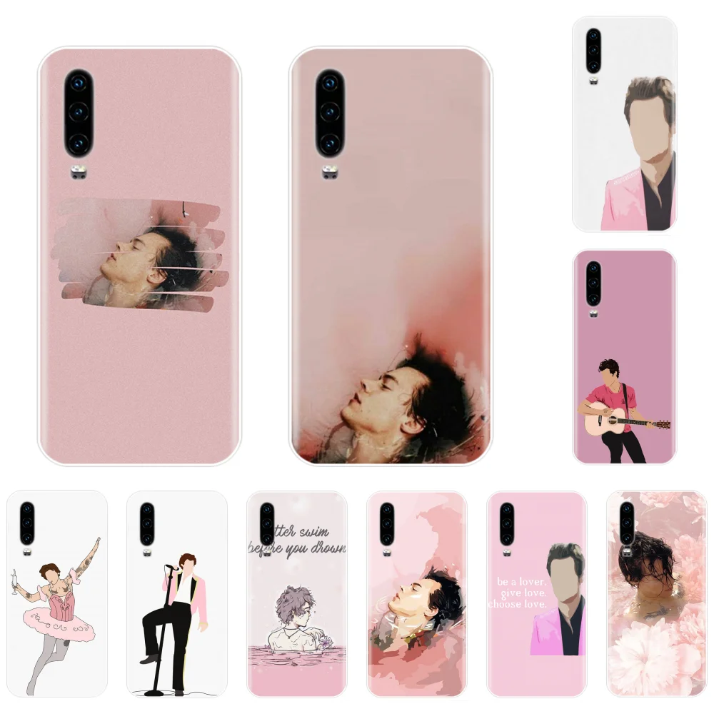Милый чехол для телефона harry styles Bling Для Huawei P9 P10 P20 P30 Pro Mate 10 20 Lite Y5 Y6 Y7 2018