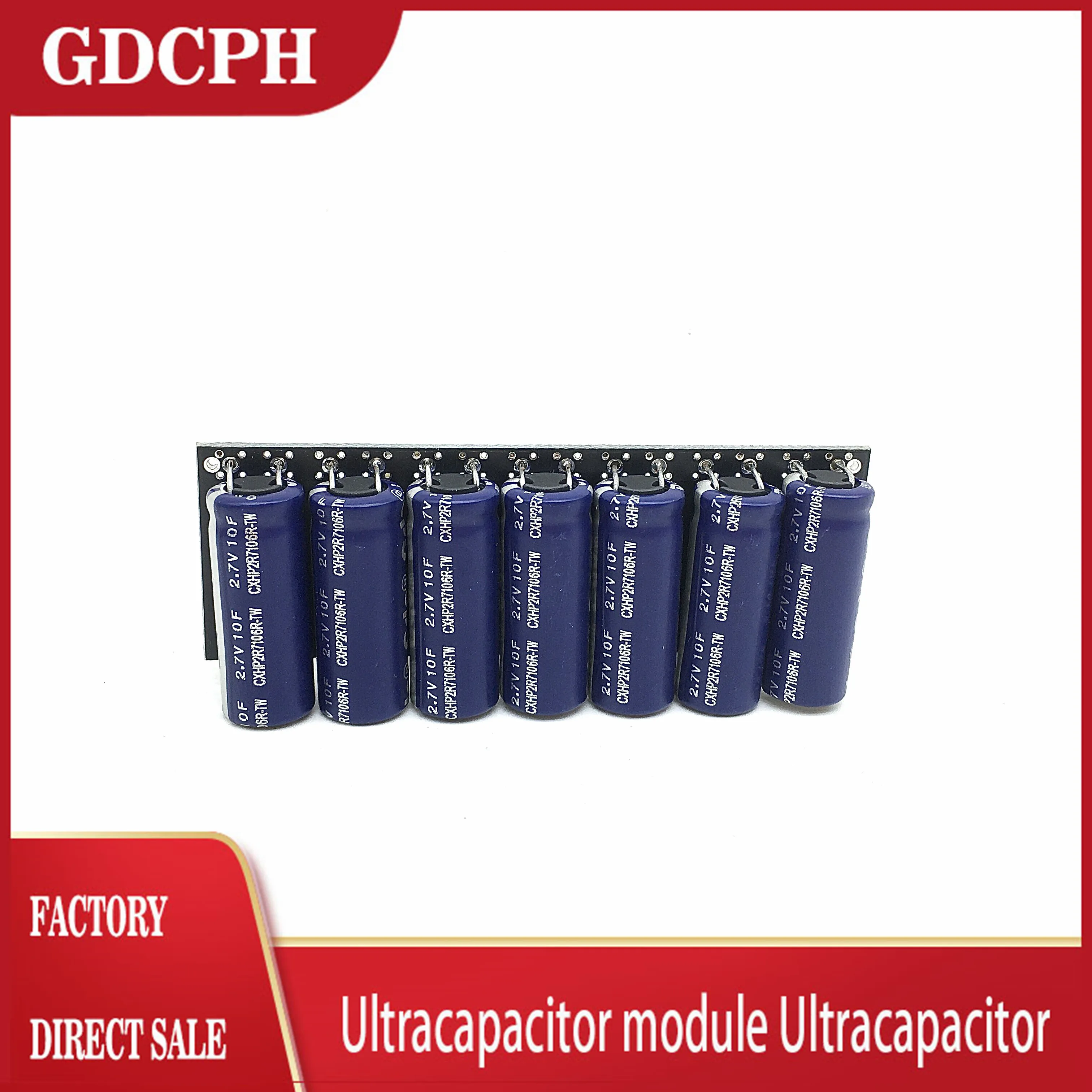 АРР фара модуль конденсатора 18.9V1.4F супер конденсатор с алюминиевой крышкой 2.7V10F