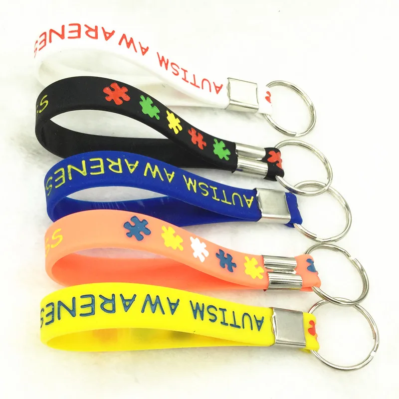 Autism key chains (3)