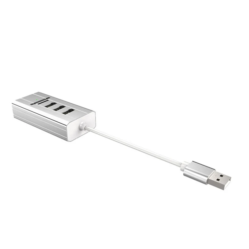 USB 2,0 концентратор+ звуковая карта 7,1 многофункциональный концентратор звуковая карта usb-хаб звуковая карта X8S8