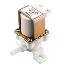 Uxcell Соленоидный клапан для воды DC 24V NC нормально закрытый 6 мм x 15 мм входные клапаны