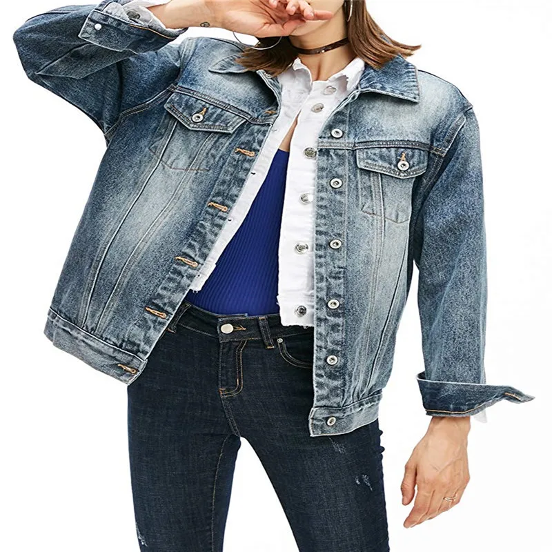 Goede Vrouwen Casual Denim Jasje Jeans Tops Half Mouw Trucker Jas Bovenkleding Meisjes Mode Slanke Bovenvacht Windjack