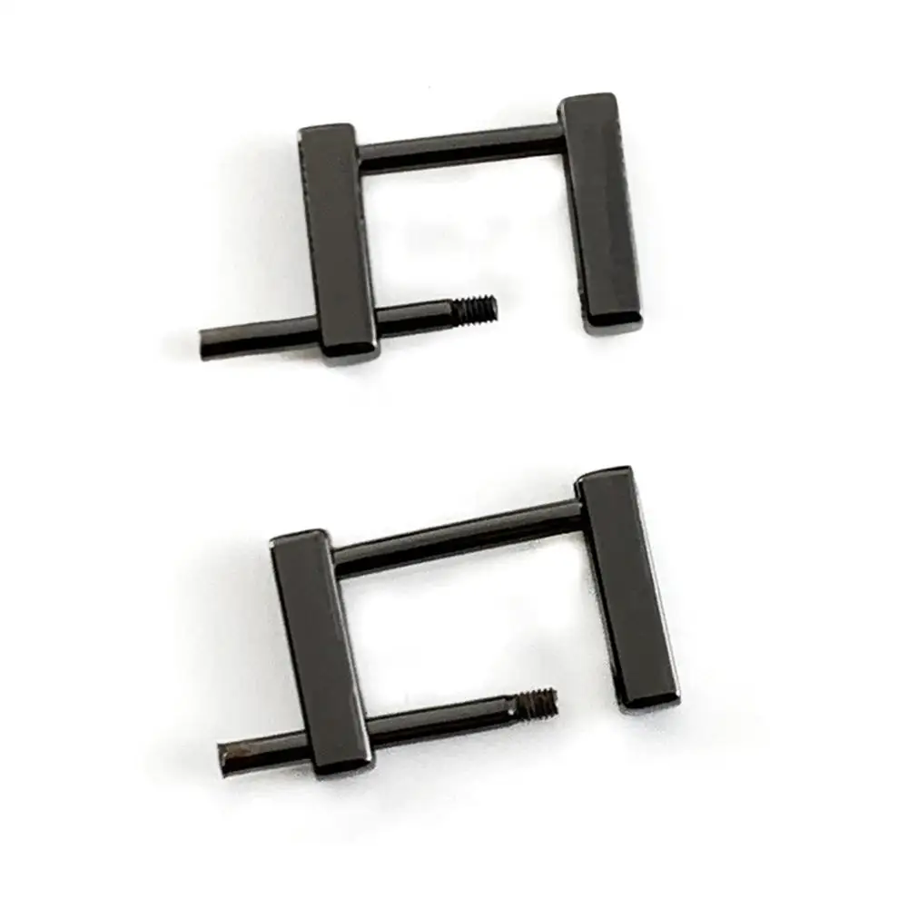 thumbnail image 2 of Rectangle Purse Strap Slder Metal Double Loop Slde Buckle Adjuster Keeper Rng 36 33mm 1 3/8 1... 2 of 13