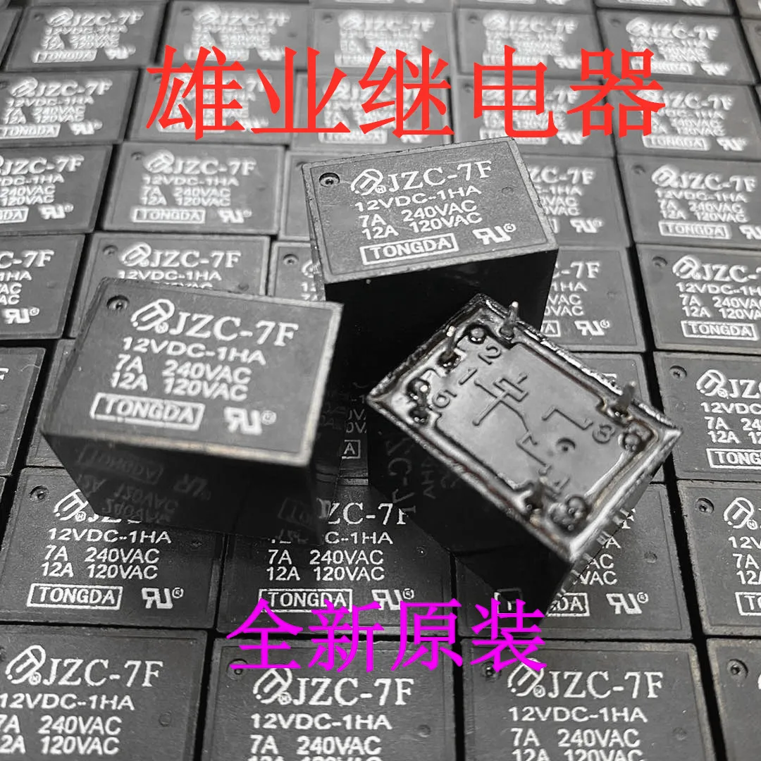 Jzc-7f 12vdc-1ha 12v12a 5-контактный разъем реле общего 4123 | Электронные компоненты и