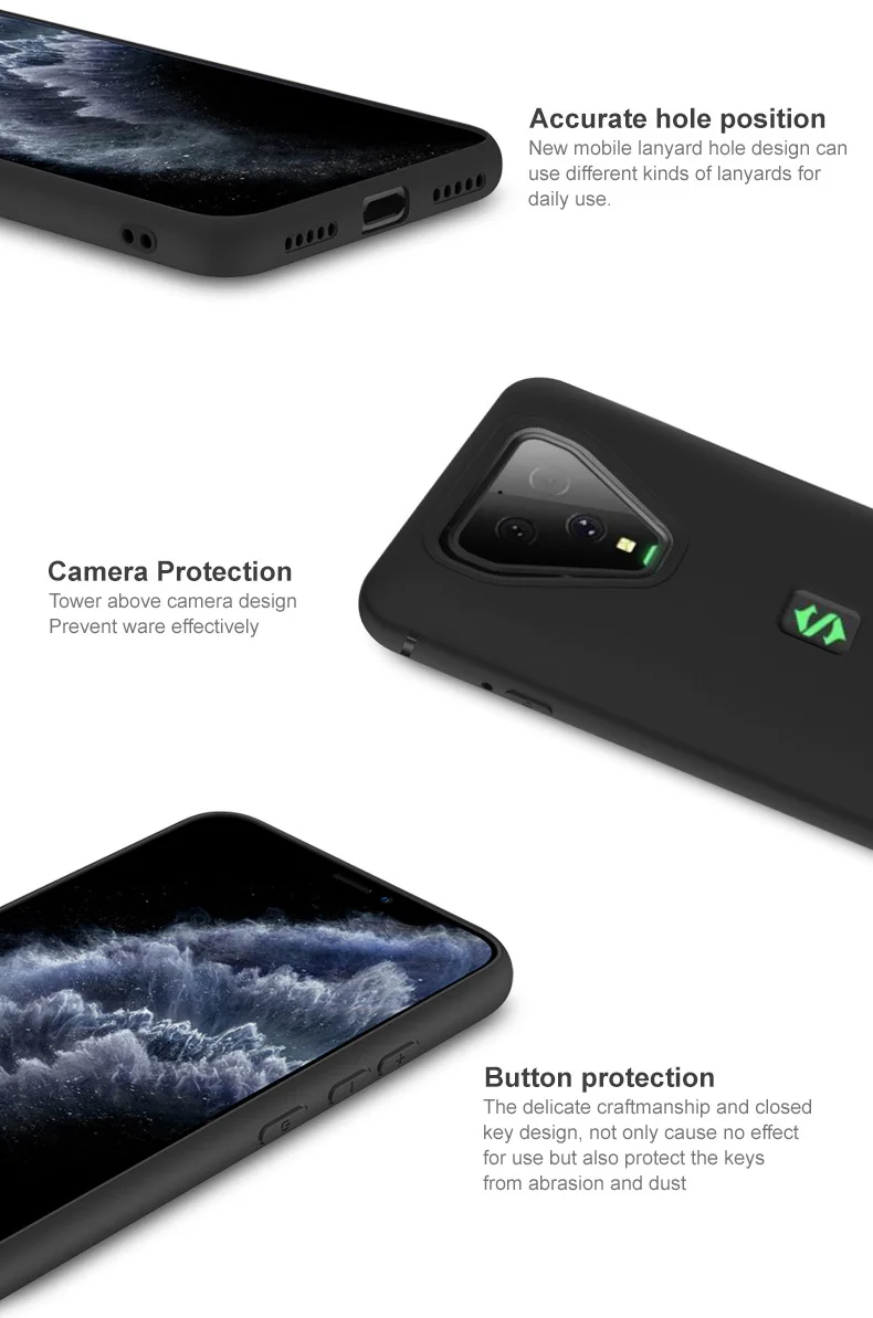 IMAK for Xiaomi Black Shark 3 Case Frosting Flexible Thin and light Soft TPU Back Cover Case for Xiaomi Black Shark 3 3s IMAK for Xiaomi Black Shark 3 Case Frosting Flexible Thin and light Soft TPU Back Cover Case for Xiaomi Black Shark 3 3s