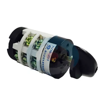 

1pc Rotary tire switch machin distribution box household industrial generator selector rotary cam changeover switch 3 knot