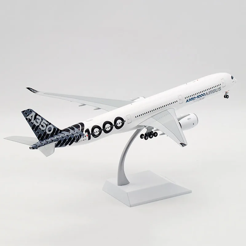 37 см 1:200 Airbus 350 A350-1000 самолет сплав модель с базой шасси Коллекционная литая игрушка Коллекция