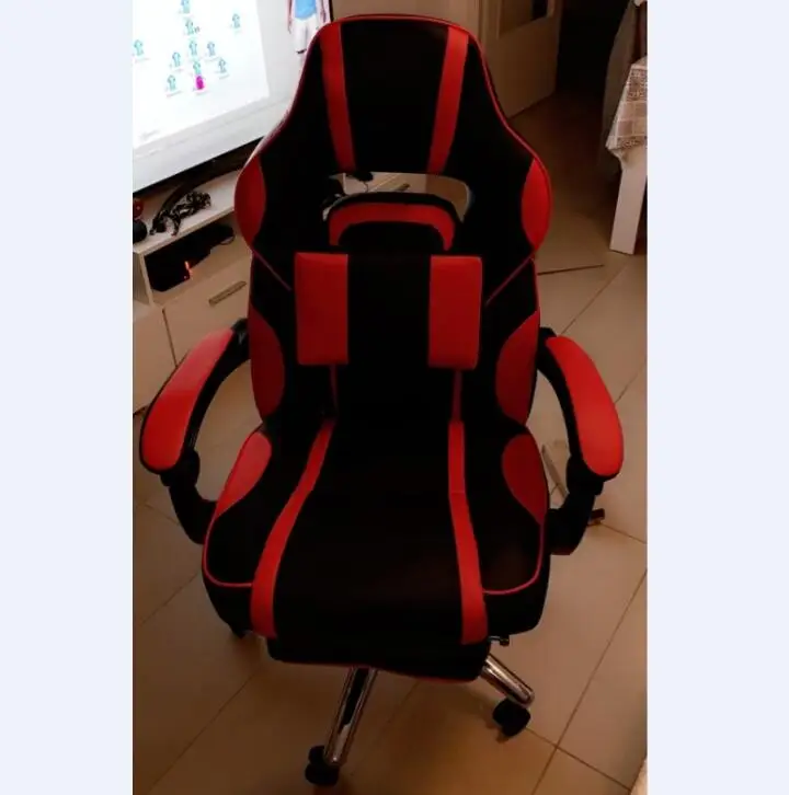 Ican Racing Gaming Chair With Footrest