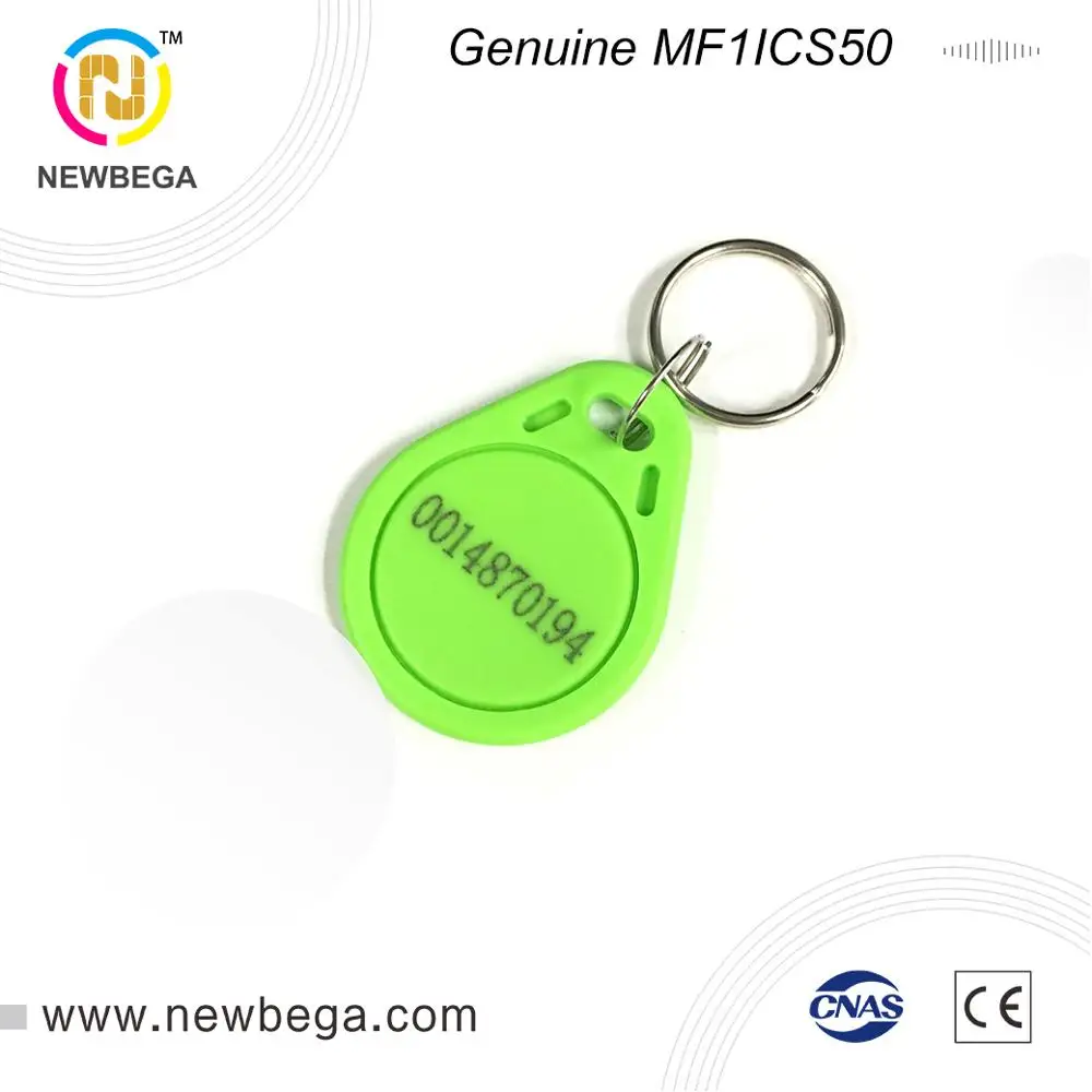 8 Pcs Mf1ics50 Ev1 1 K 4 Byte Uid Rfid 13 56 Mhz Ic Keyfob Ak03 