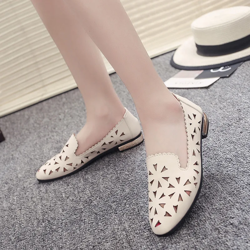 

Freeshipping 2019 Spring And Autumn Square Toe Single Shallow Mouth Soft Bottom Comfortable Beanie Flat Woman Shoes Basic
