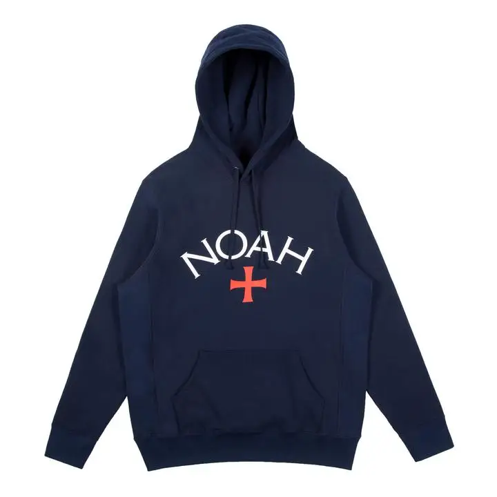 1B 19SS NOAH CORE LOGO HOODIE high quality NOAH Sweatshirts men women Streetwear Kanye West Hip Hop NOAH Pullover hoodie men - Цвет: 1B