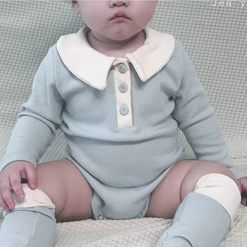 

2020 New Autumn Newborn Baby Girls Clothes Baby Rompers+Socks Cotton Newborn Girl Jumpsuit Fashion Infant Boys Outfits Costume