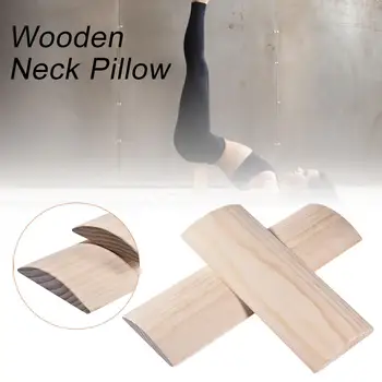 

Wooden Neck Pillow Yoga Massage Pillow Relieves Shoulder Pain Yoga Aid Highly Portable Different Sizes Improve Sleep