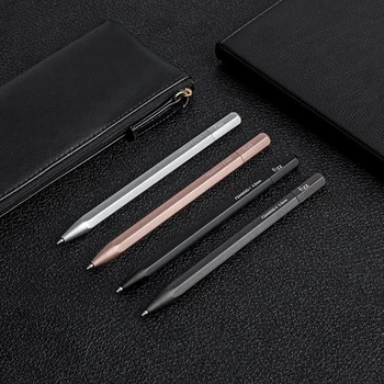 

Tflag Multi-edge Fine Extra Core Metal Rotating 0.5mm Gel Pen Simple Fashion Business Office Writing Pen Xiomi Pen For Shcool