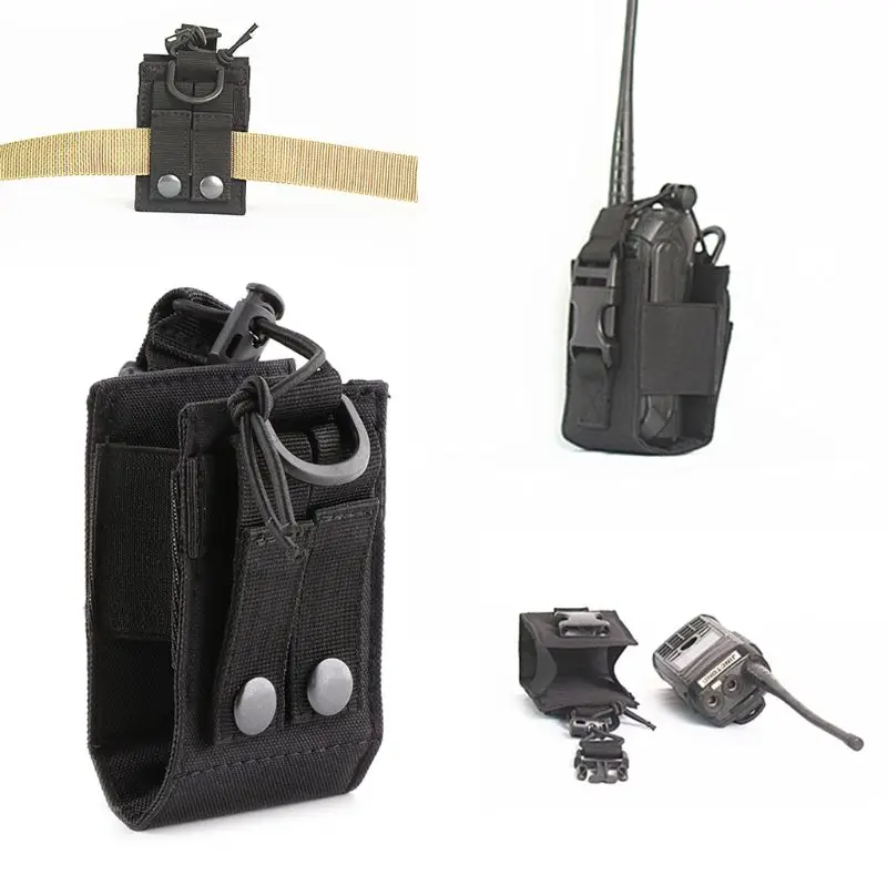 Тактический Molle Чехол для домофона Molle Чехол система крепления интерфон Радио Чехол рация спортивная сумка M7DC