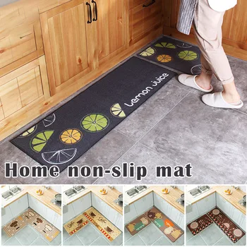 

Non-Slip Soft Kitchen Mat Bath Rug Doormat Water absorption Bathroom Carpet can CSV