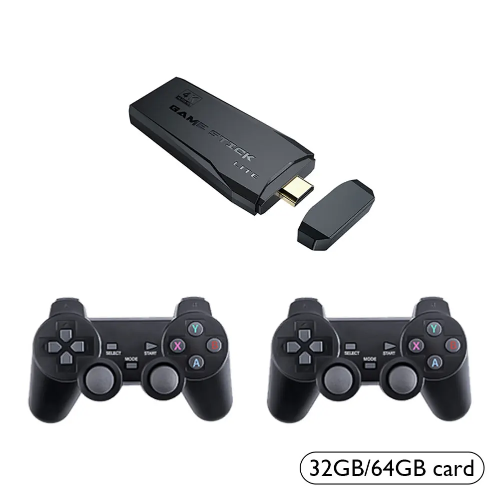 Wireless Mini Joystick Gamepad HDMI-Compatible Handheld Game Console USB Receiver for CPS/FC/GBA/PS1/MD Games | Электроника