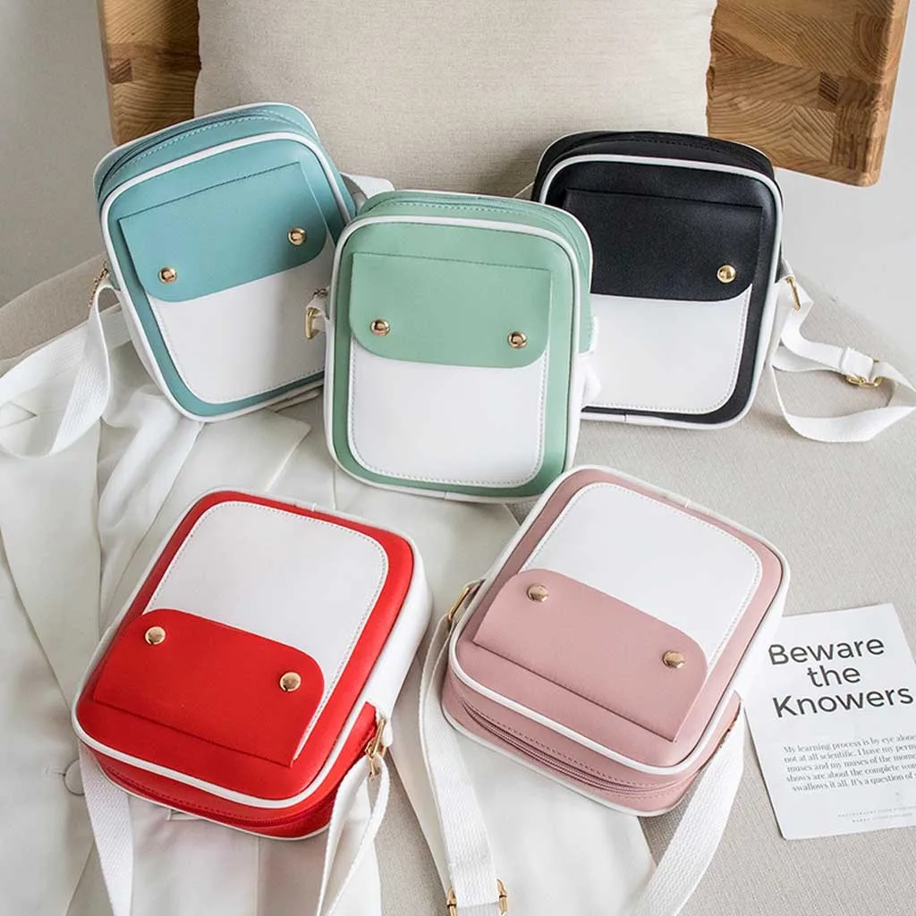 Сумки через плечо для женщин 2020 рюкзаки девочек детские кожаные сумки яркие