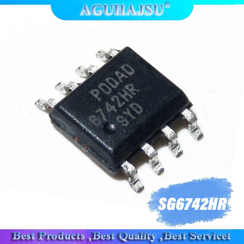 10 шт./лот SG6742HR SOP-8 FAN6742 FAN6742MR SOP8 SG6742 SOP 6742HR 6742MR SMD | Электронные компоненты и