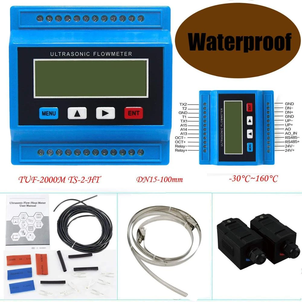 TUF2000M High Quality Ultrasonic Flow Meter Module with TS2 Sensor