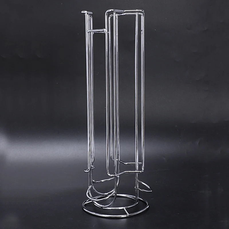 

Hot Sale OASISWJ Display Capsule Rack Rotatable Coffee Pod Holder Stand Storage Shelves For 18Pcs Capsule