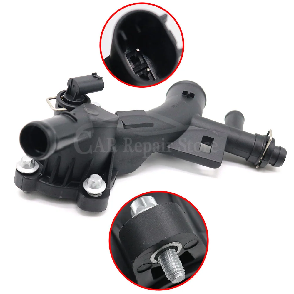 Водяной насос на выходе термостат корпус 25193922 для Chevrolet Sonic Cruze 1.4L Trax Buick Encore 55565334 1338030 1338489