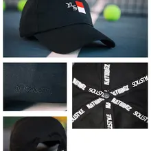 Американская уличная ретро-бейсболка с вышивкой, можно отрегулировать мягкую бейсбольную кепку. Черная, розовая, синяя