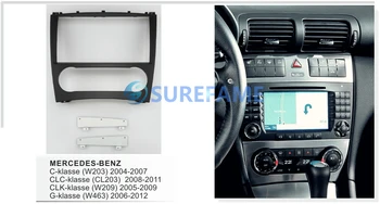 

9inch Car Fascia Radio Panel for MERCEDES BENZ CLK klasse (W209) 2005-2009; G klasse (W463) 2006-2012 Dash Kit Facia Bezel Plate