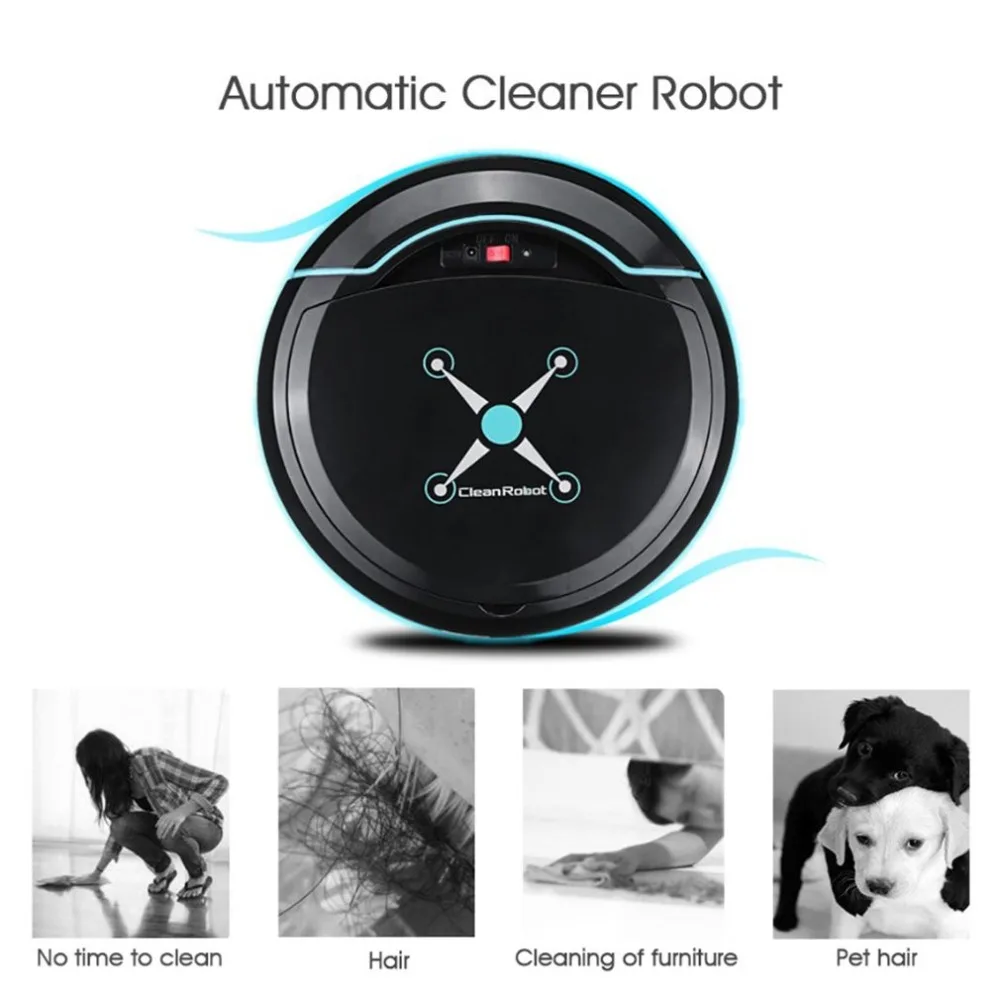 Household Charging Automatic Robot Vacuum Cleaner Ultra-Thin Small Rechargeable Vacuum Cleaner Sweeping Robot