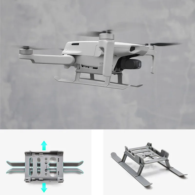 Buy KNL Quick Release Landing Gear Leg Support Protector Expansion Leg Foldable Landing Gear For DJI Mavic Mini Drone Accessories 