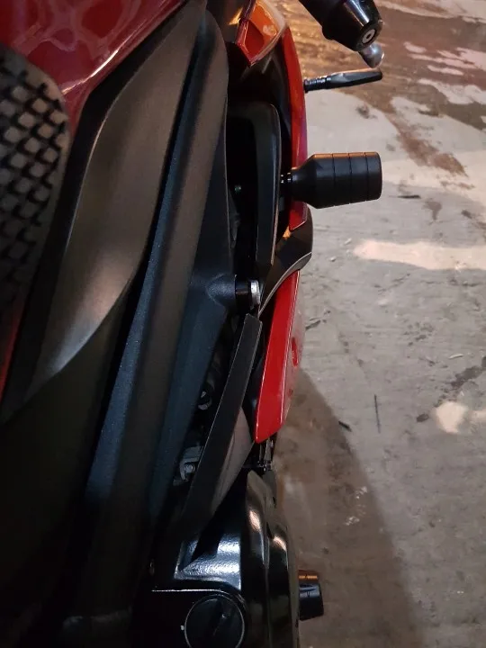 Двигатель BIKINGBOY+ ползунок рамы для Triumph Daytona 675/R 12 13 14 15 без ограждения защита от Краш колодки чехол Крышка болты