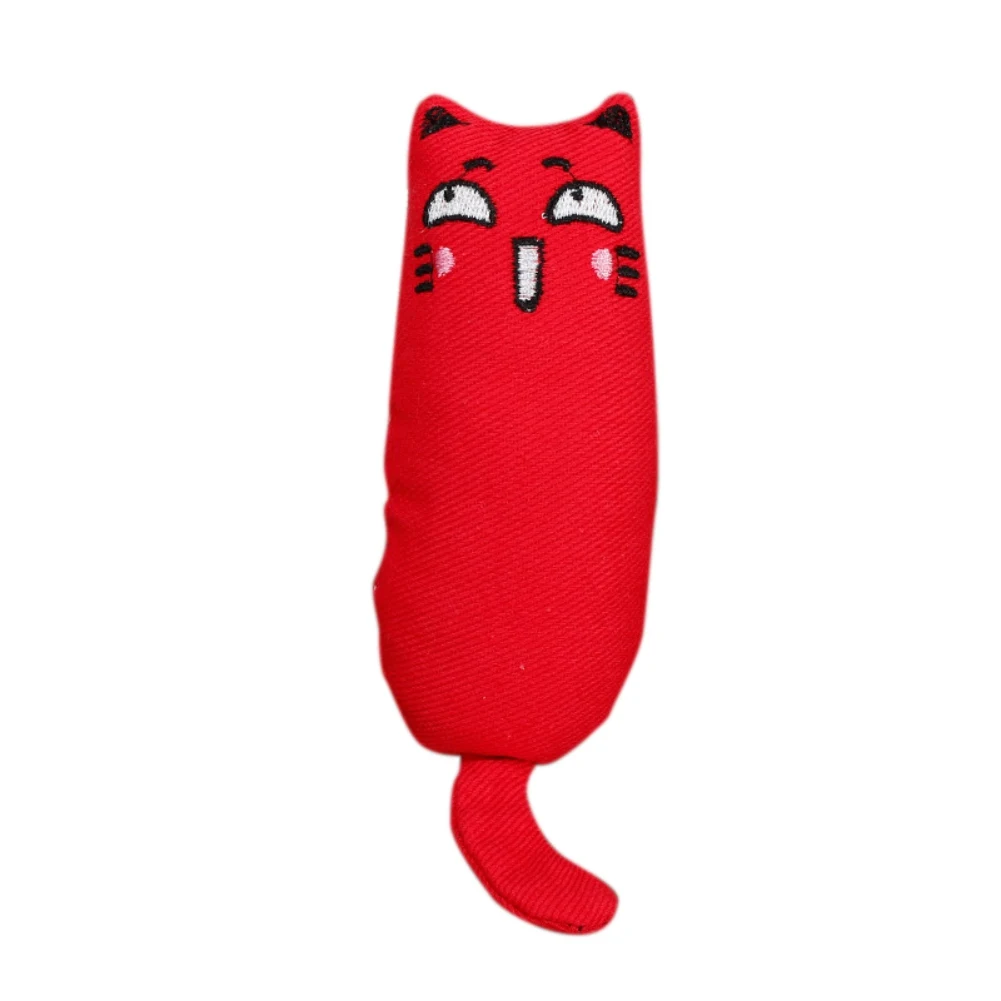 Кошка кошачья мята игрушка питомец котенок коготь кусать Жевательные Зубы шлифовальные Мятные игрушки для кошек забавная интерактивная обучающая Подушка игрушка 1 шт