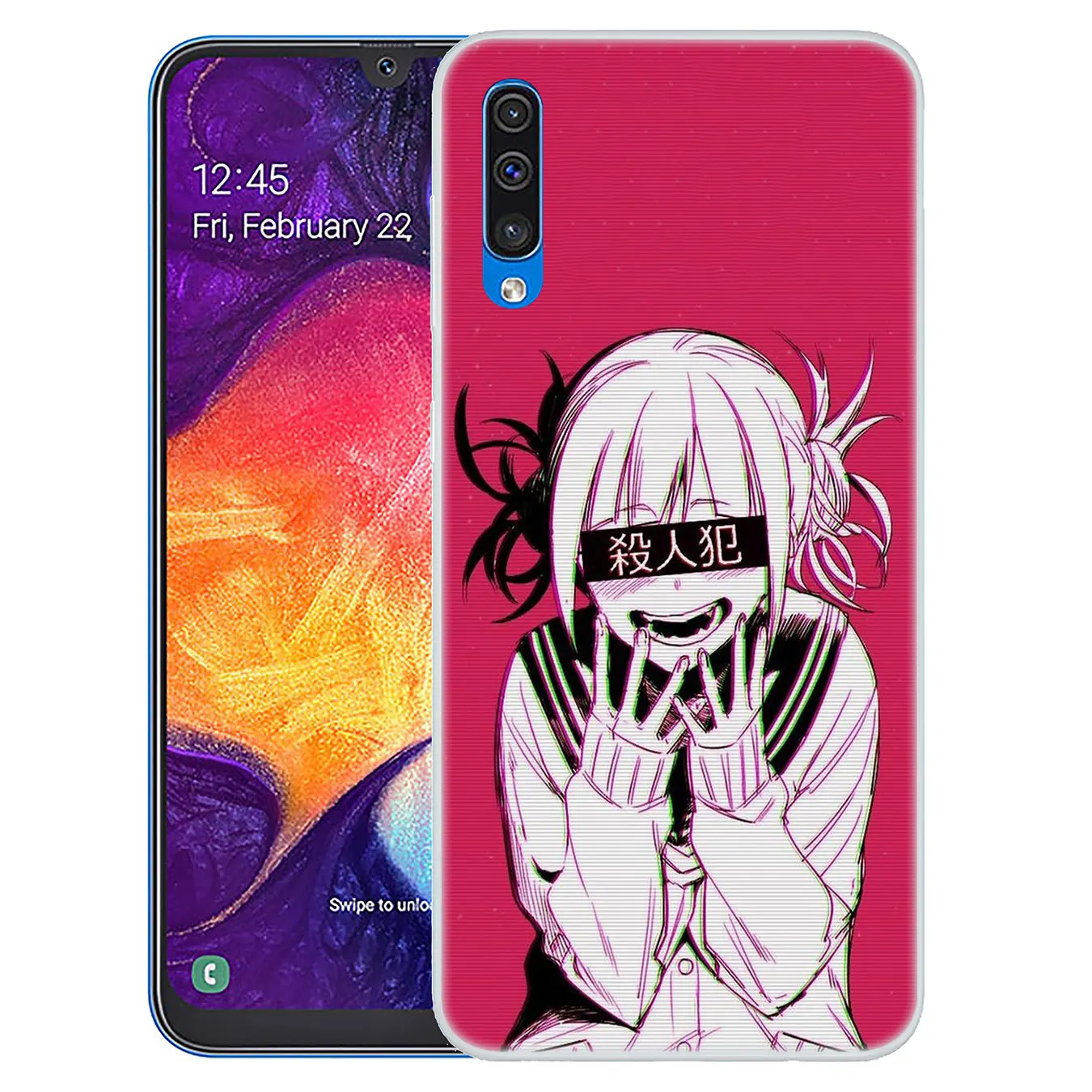 Химико Тога Boku без герой чехол для телефона аниме для samsung Galaxy A10 A20 A30 A40 A50 A60 A70 M10 M20 M30 M40 A20e крышка - Цвет: 9