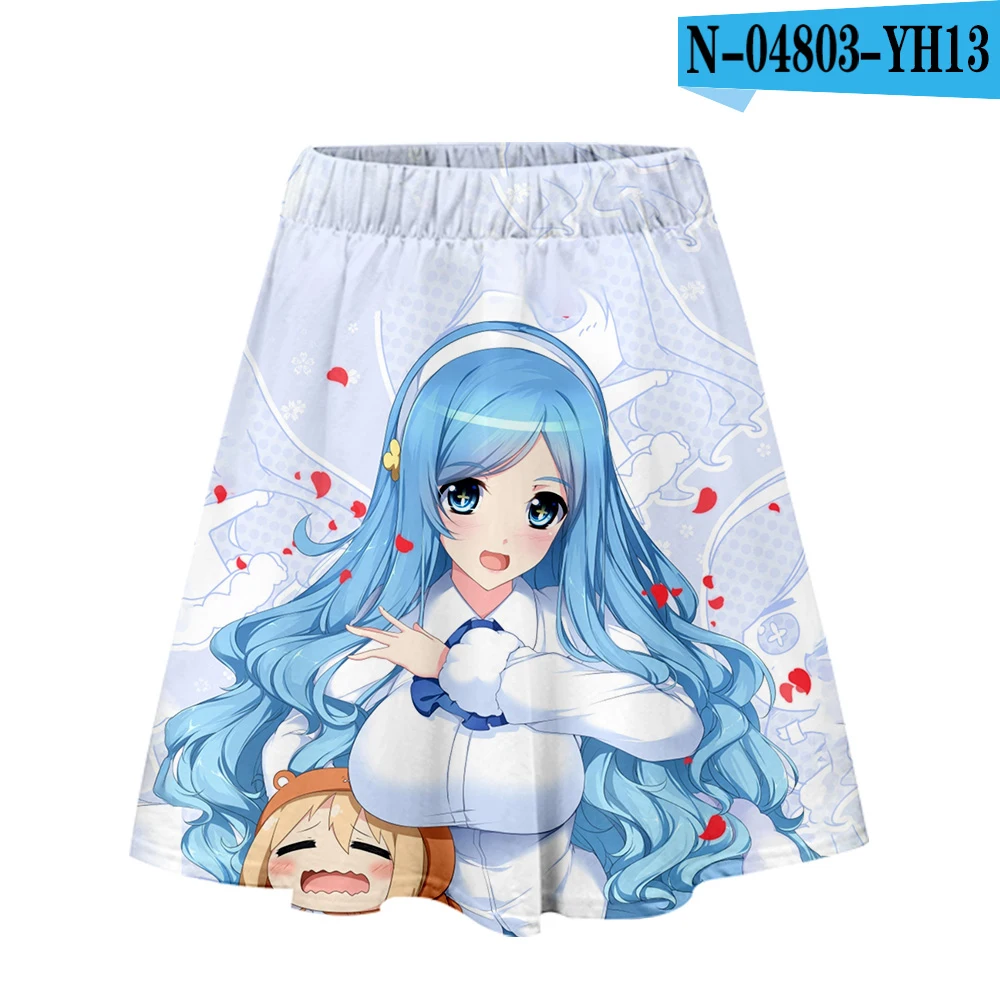 Himouto! Umaru-chan юбка Харадзюку Повседневная стиль Харадзюку поп юбки новые сексуальные Kpop Женская Повседневная Горячая Распродажа Мода - Цвет: C