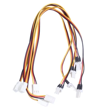 

PC Computer 3 Cable 3 Pin Cooling Fan Extension Cable 24 cm Length