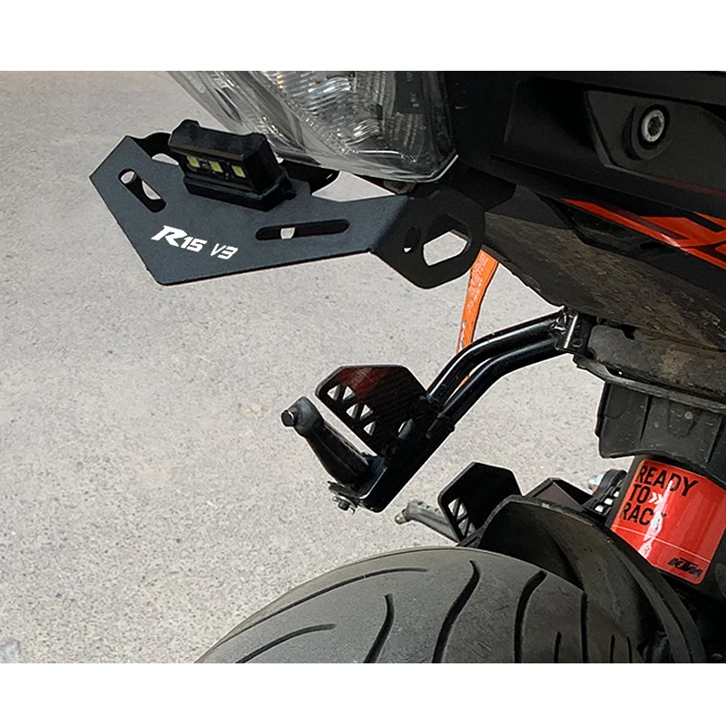 Rear License Plate Mount Holder R15 V3 Tail Tidy Fender Eliminator Registration Bracket For YAMAHA R15 V3 2017 2018 2019 20203