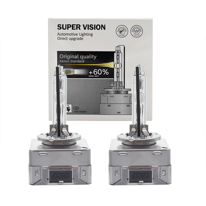 2PCS Metal D1S 6000K Bulbs HID Xenon Headlight OEM Quality Replacement Bulb 35W 55W D3S 4300K 5000K 8000K Auto Car Xenon Lamps (1)